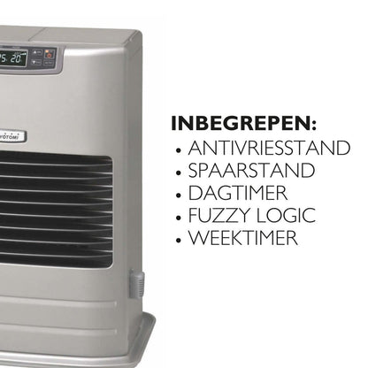 Zibro FF 55-T Laser Gevelkachel 5,5 KwWifi Ready