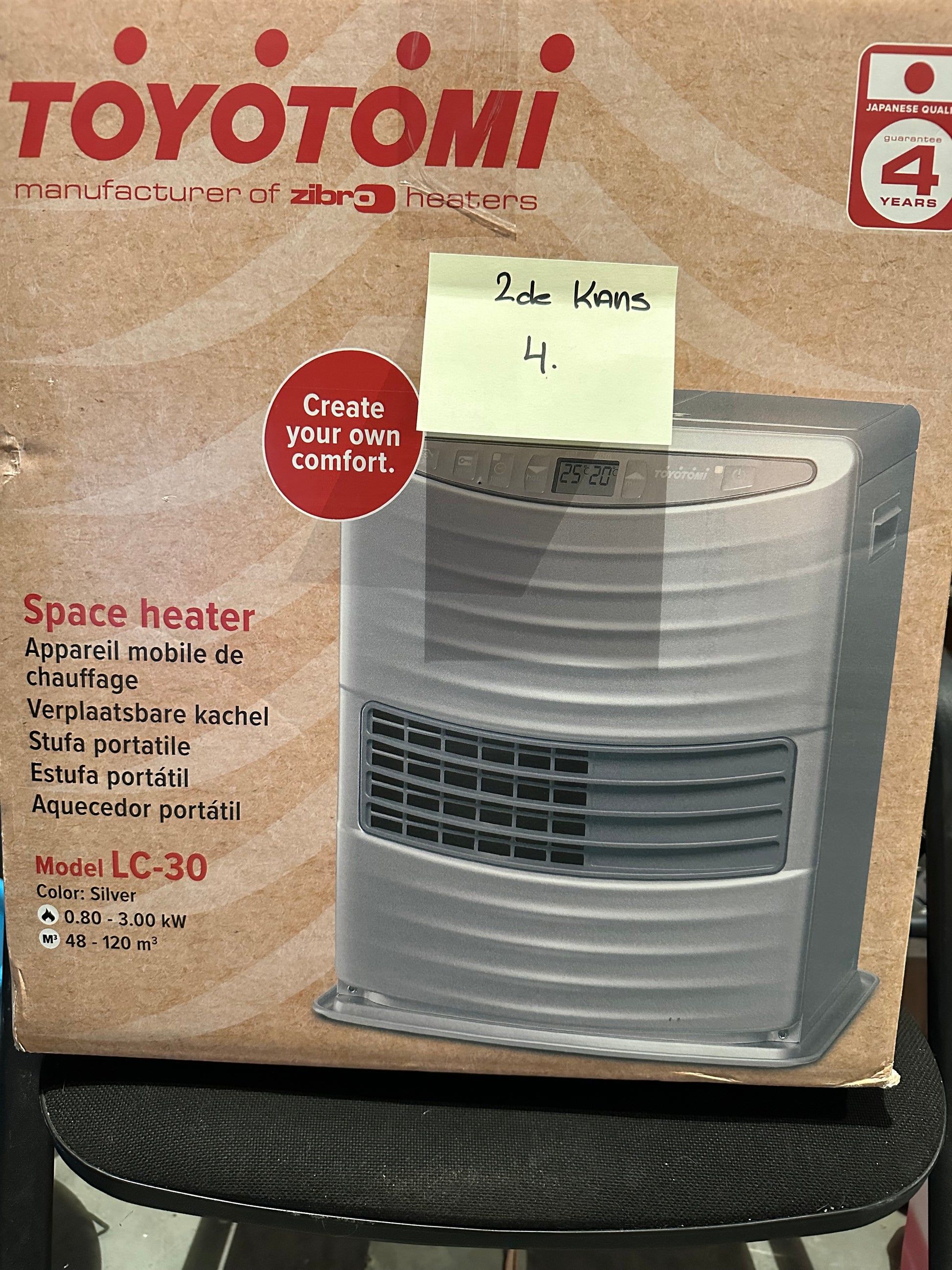 Zibro/Toyotomi LC30 Laser Kachel - 2de Kans