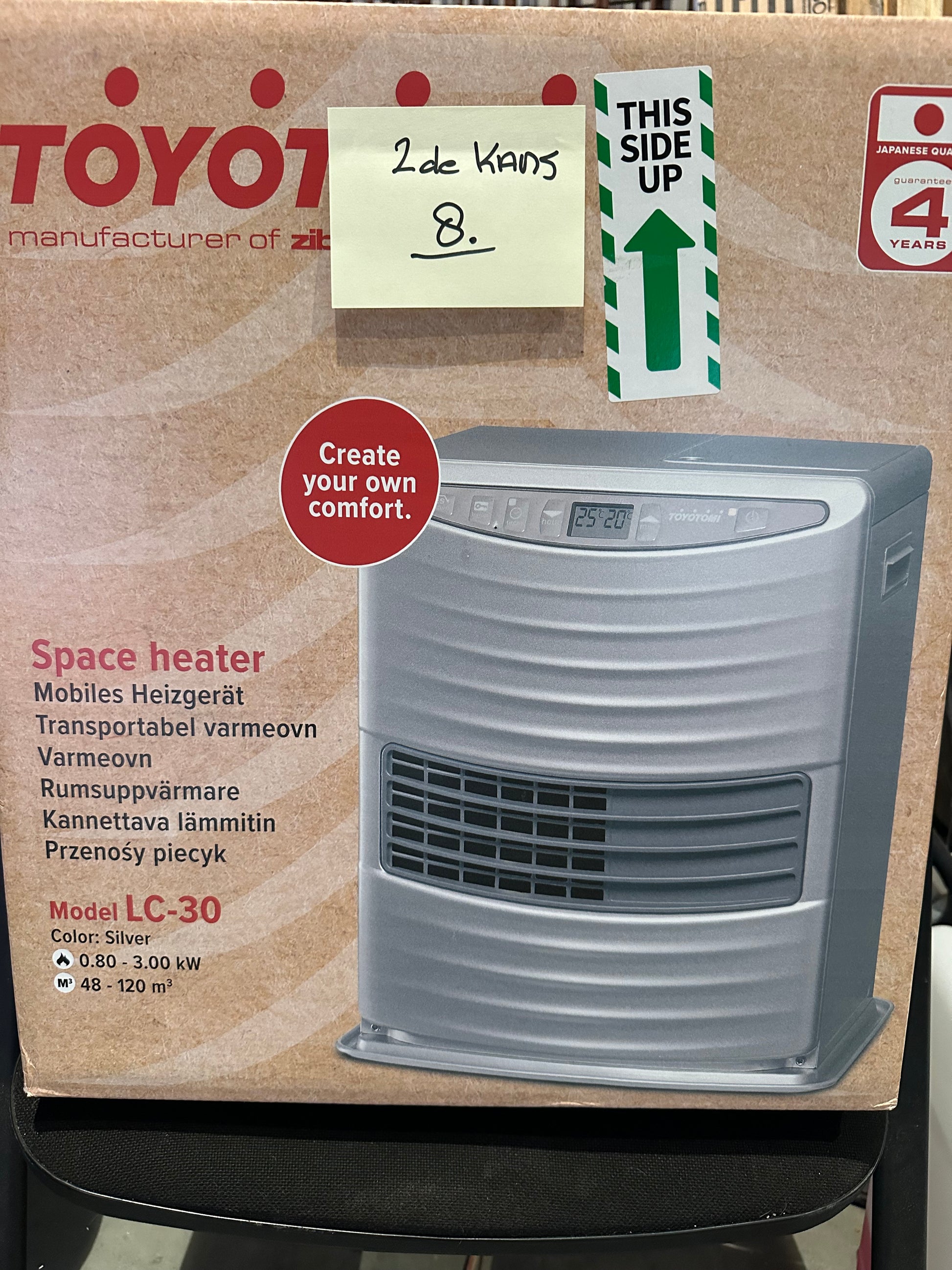 Zibro/Toyotomi LC30 2de Kans Laser Kachel