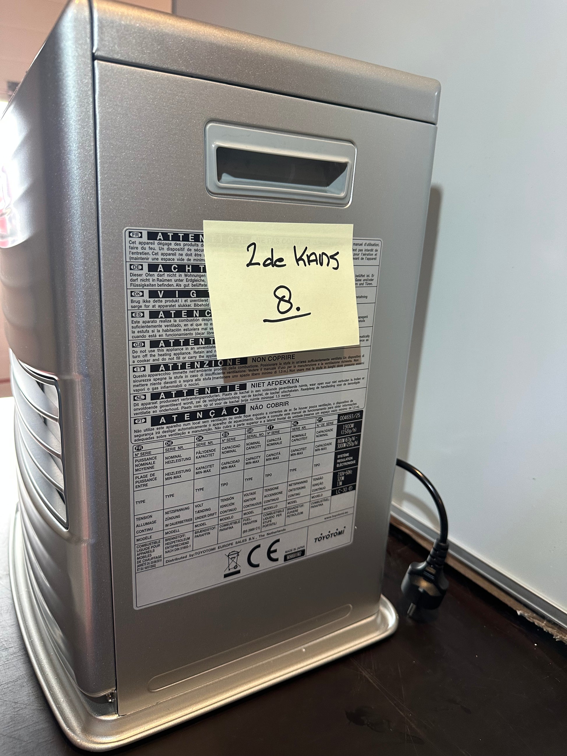 Zibro/Toyotomi LC30 2de Kans Laser Kachel