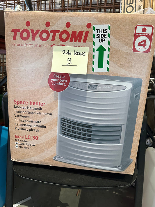 Zibro/Toyotomi LC30 - Licht Gebruikt met Kleine Transportschade