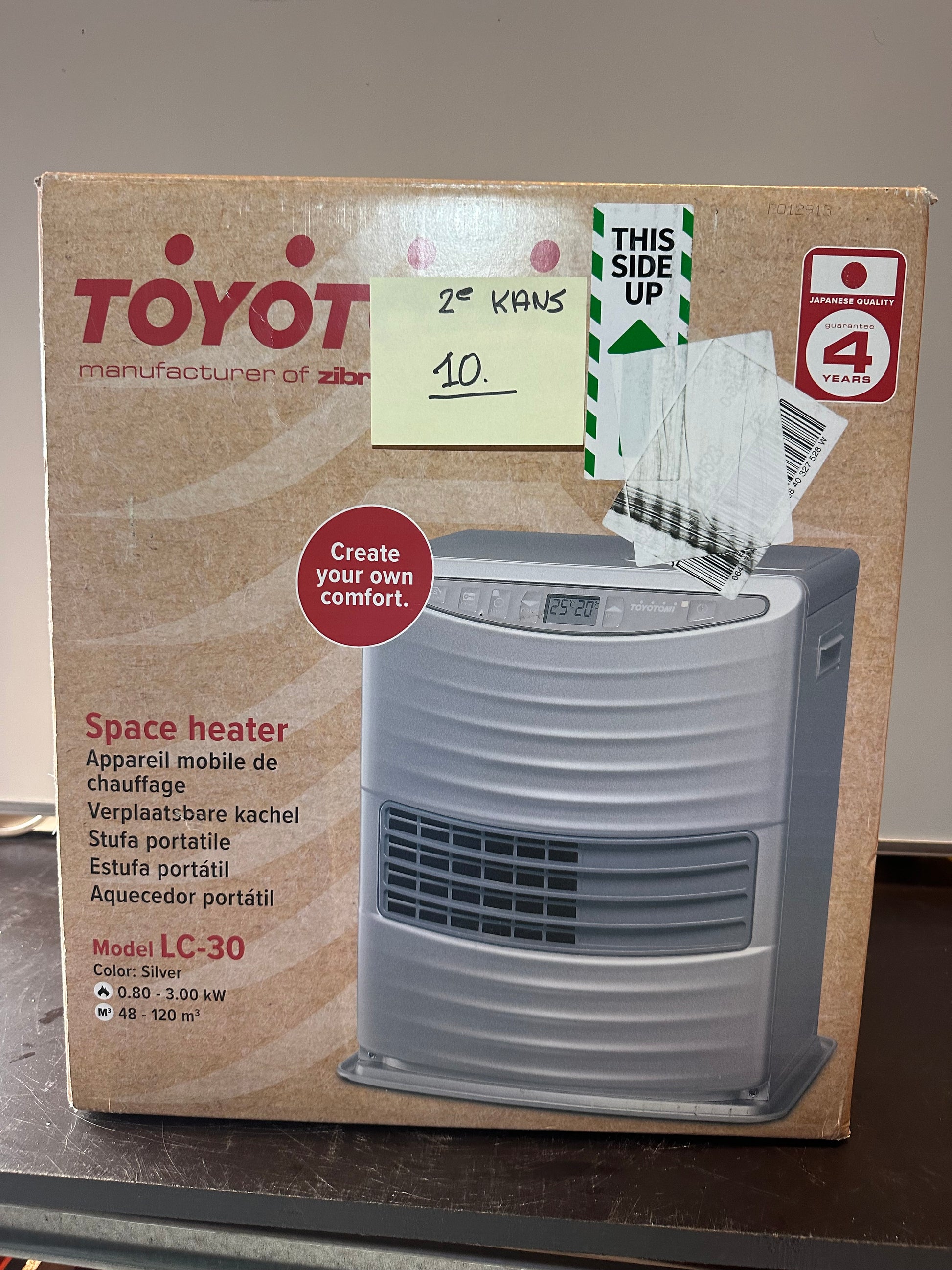 Zibro/Toyotomi LC 30 Laser Kachel - 2de Kans