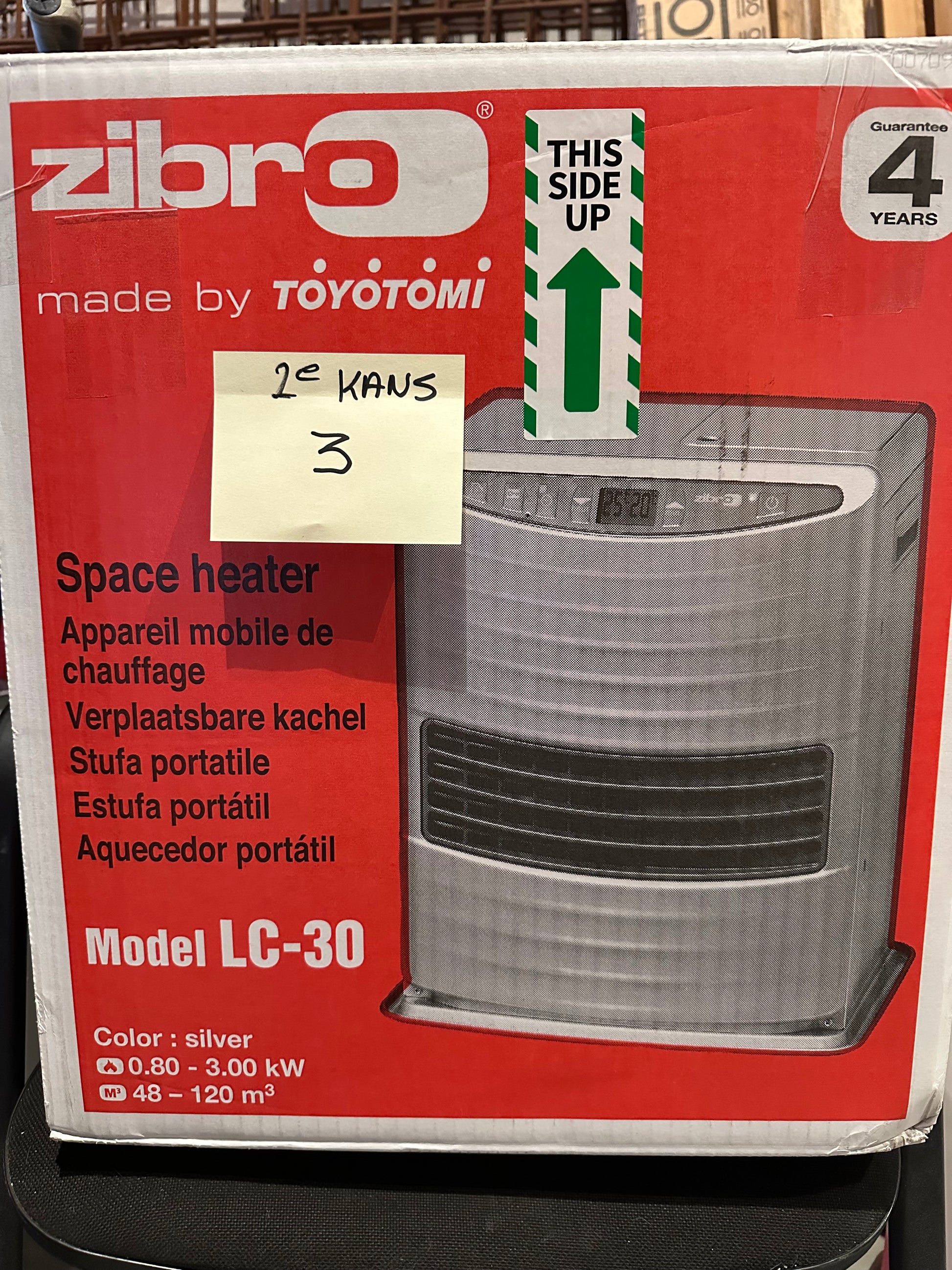 2de Kans - Zibro LC30 Laserkachel