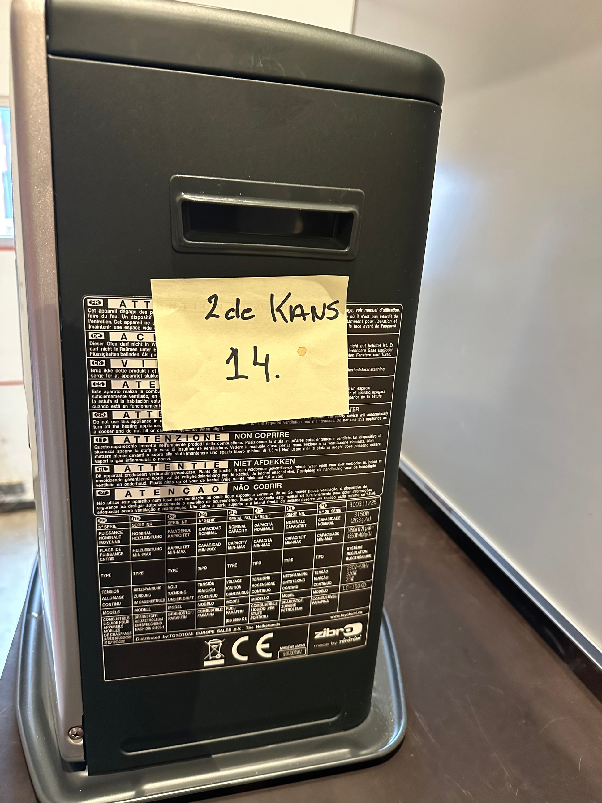 Zibro LC 150 2de Kans Kachel