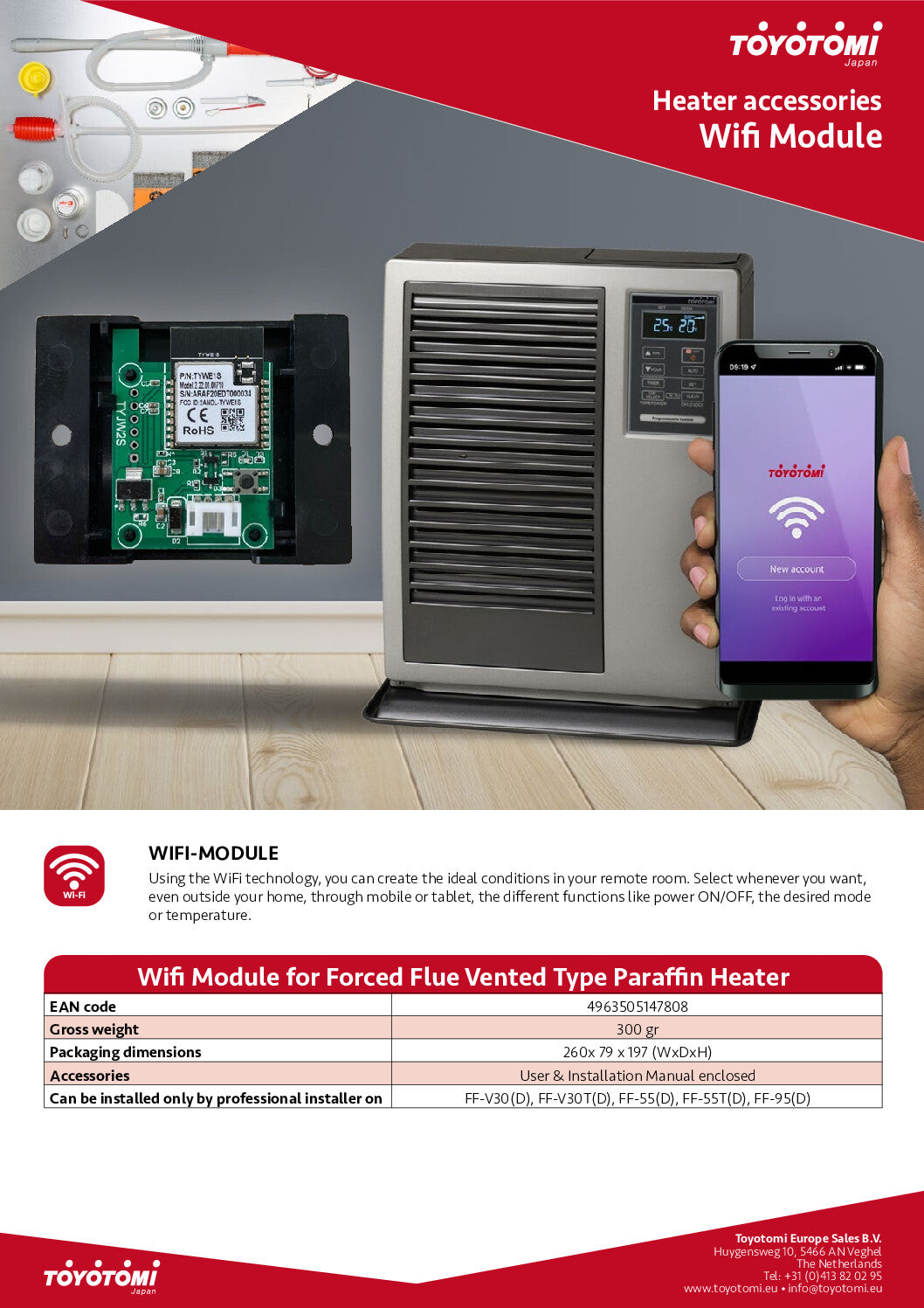 Zibro Wifi module FF heater